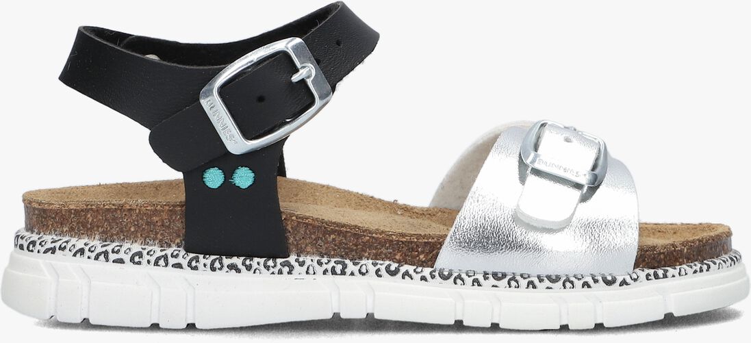 BUNNIESJR zwarte bunniesjr sandalen bonny beach