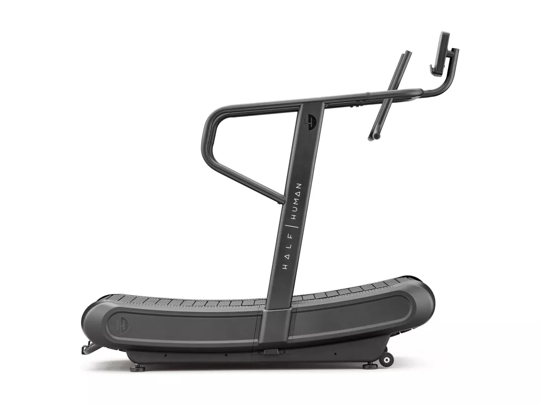 Tapis de course de fitness incurvé - Half Human - Modèle CURVE - Maison/Appartement - Non motorisé et auto-alimenté