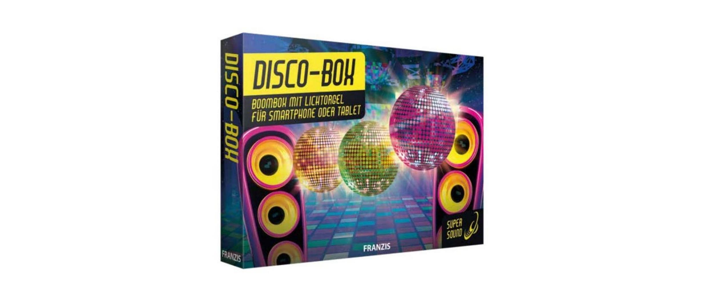 Bausatz Disco-Box mit Lichtorgel DeutschDisco-Box, Boombox Bausatz