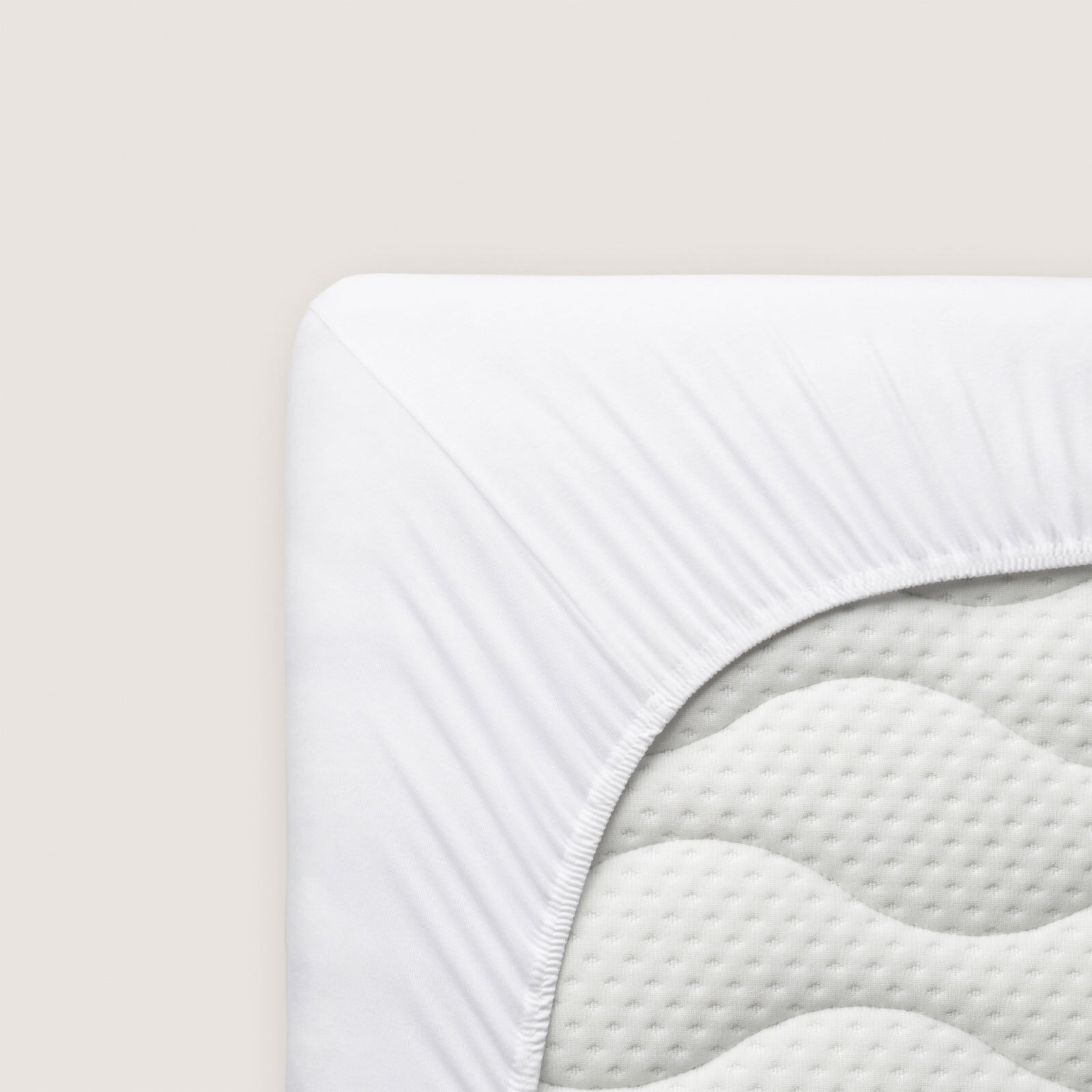 schlafgut Jersey-Spannbettlaken PREMIUM 140-160 x 200-220 cm weiß