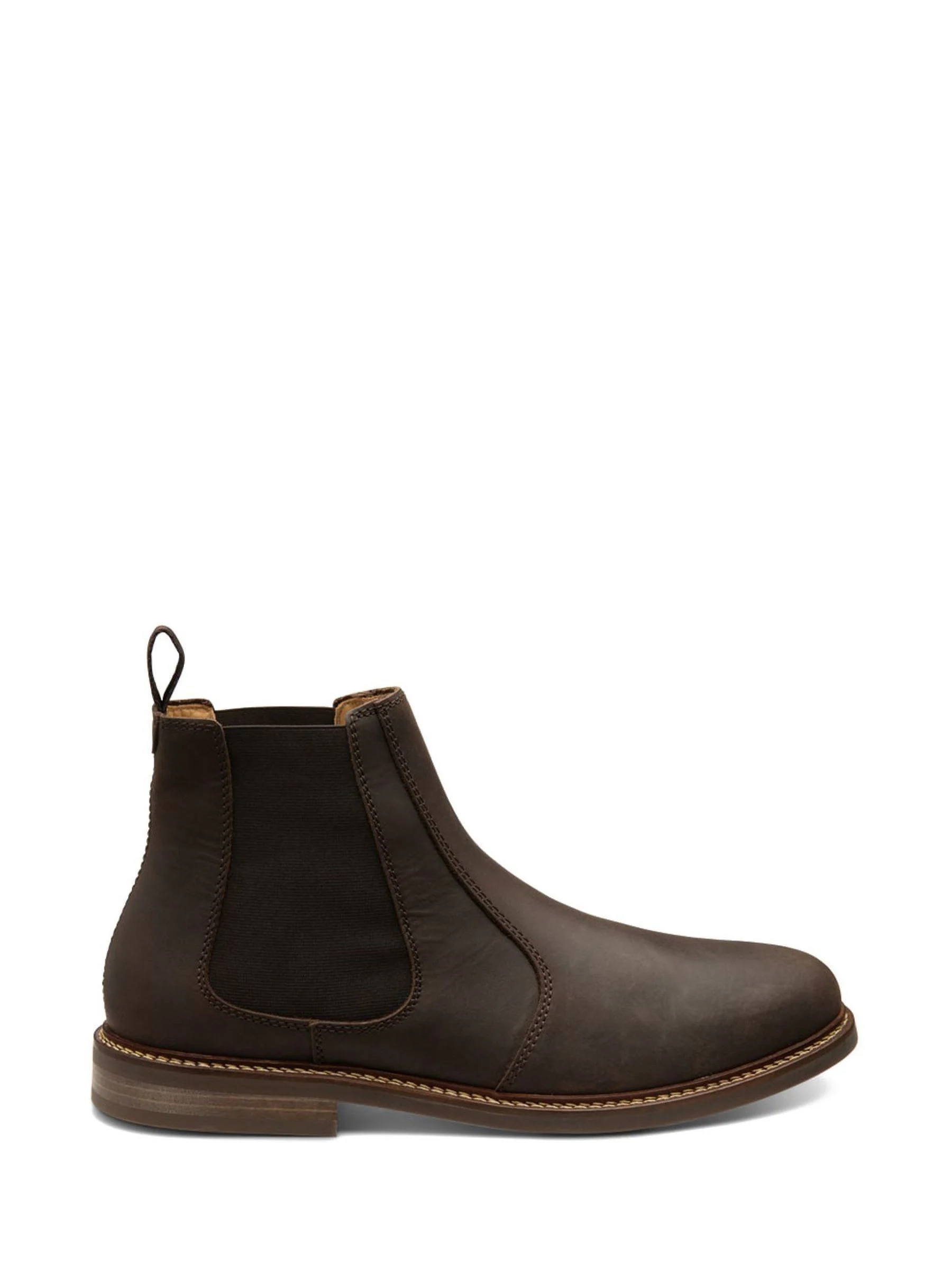 Loake Oiled Nubuck Chelsea Brown Boots