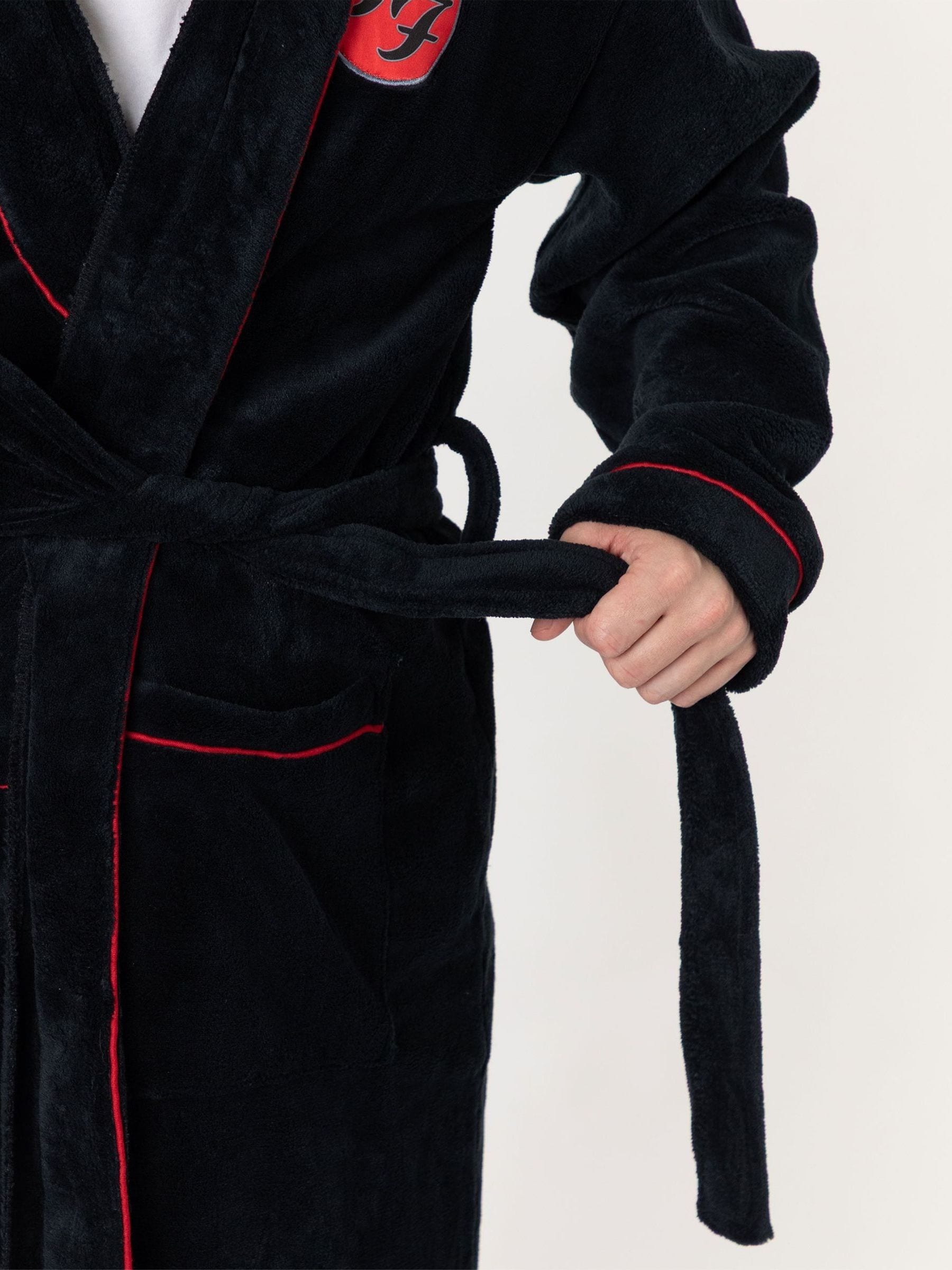 Vanilla Underground Foo Fighters Hooded Bathrobe