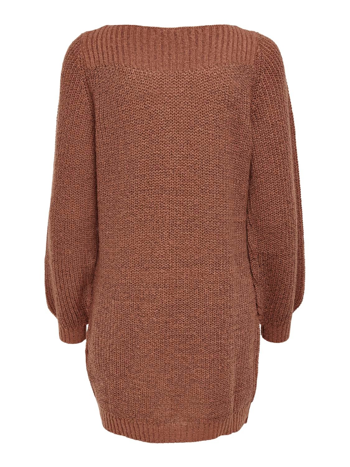 JDYWHITNEY Kurzes Kleid Russet