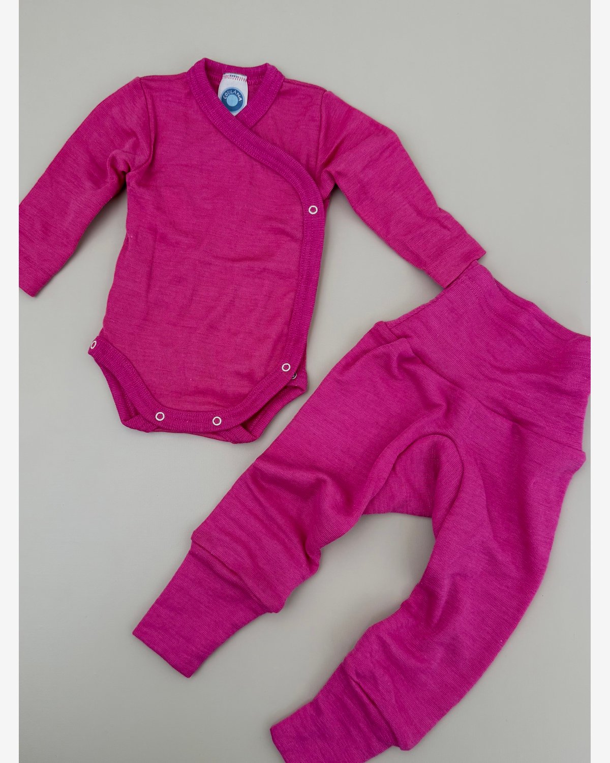 Omslagsbody Ull – 70% Merino, 30% Silke | Ubehandlet Ull
