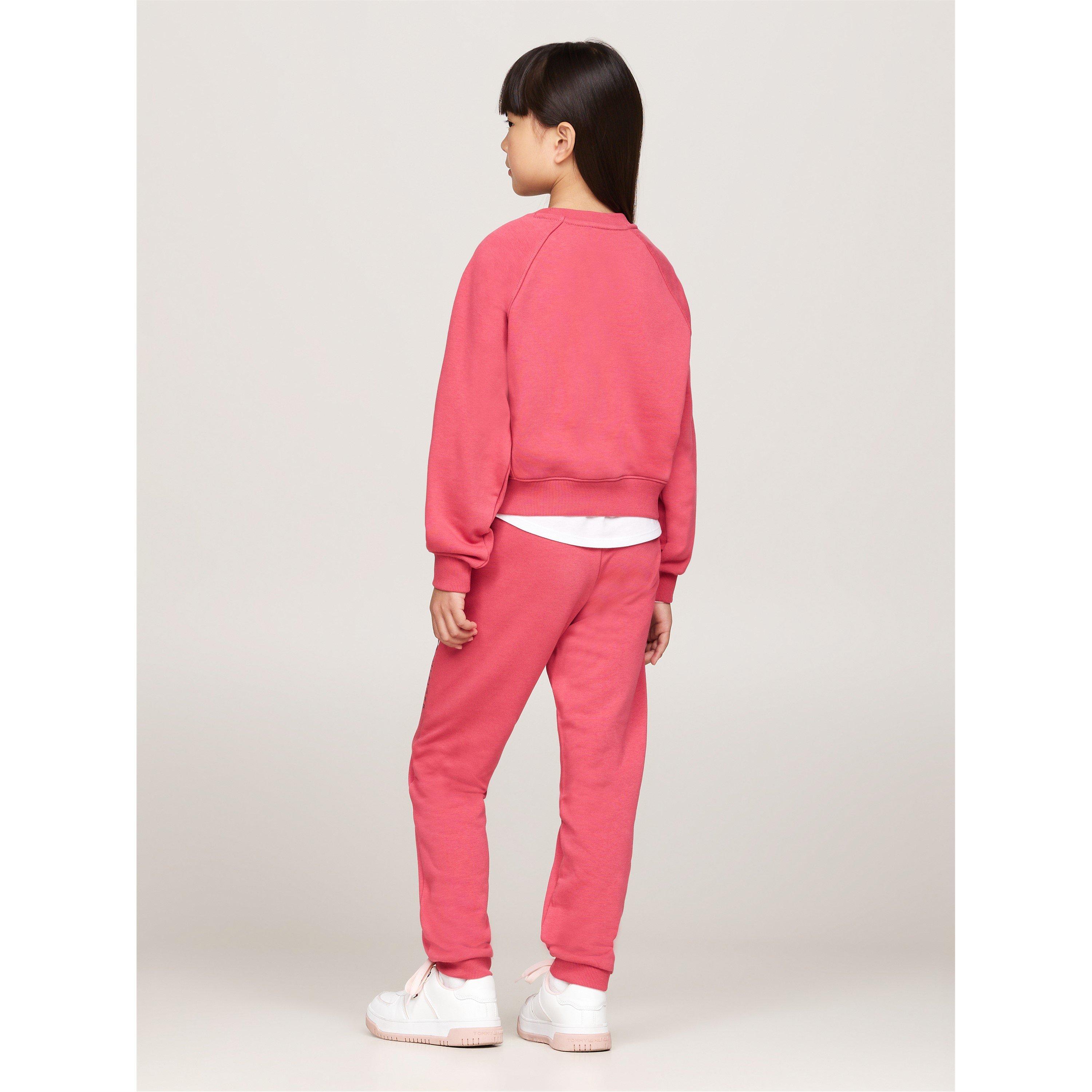 Tommy Hilfiger long-sleeved jumper and jogging bottom Set Junior