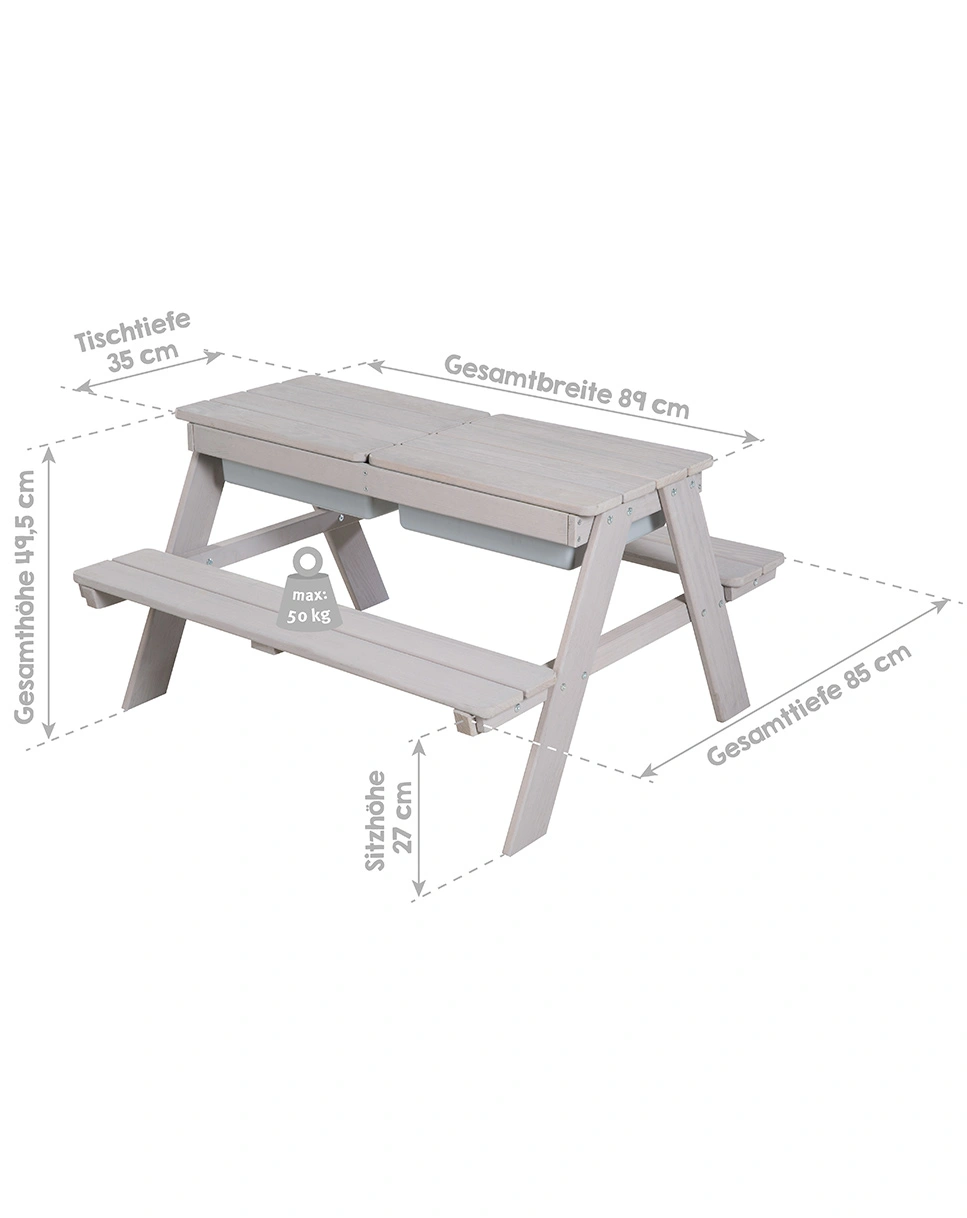 Kindersitzgarnitur Outdoor PLAY FOR 4