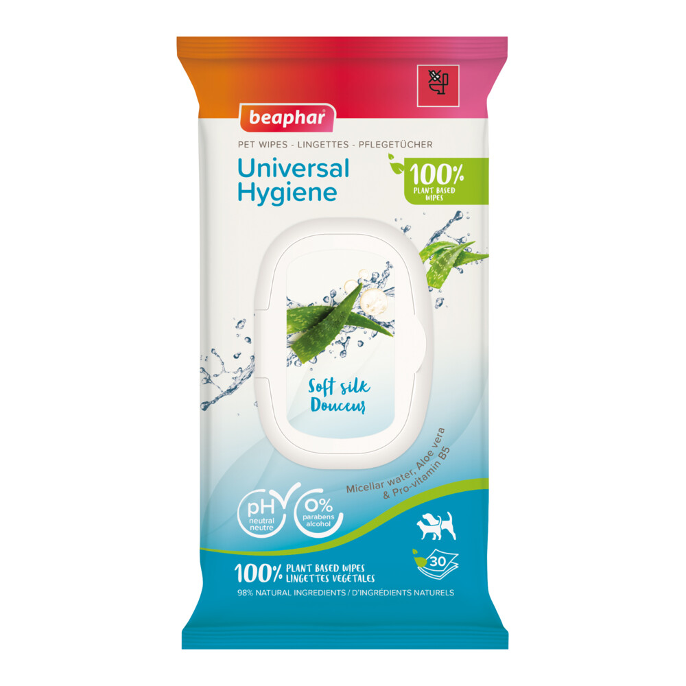 Beaphar Dierendoekjes Universal Hygiene30 stuks