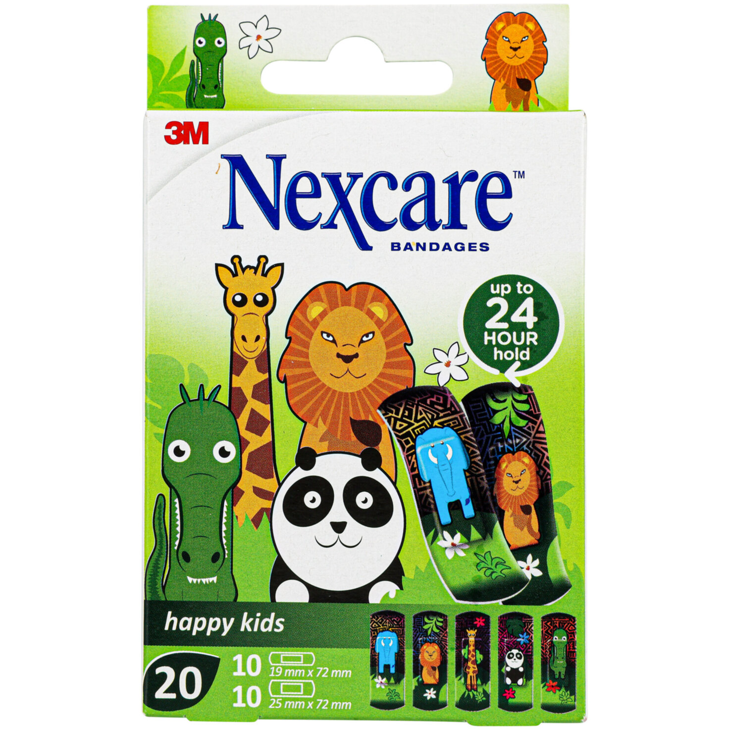 Nexcare Pflaster Kids Tiere 20 Stück