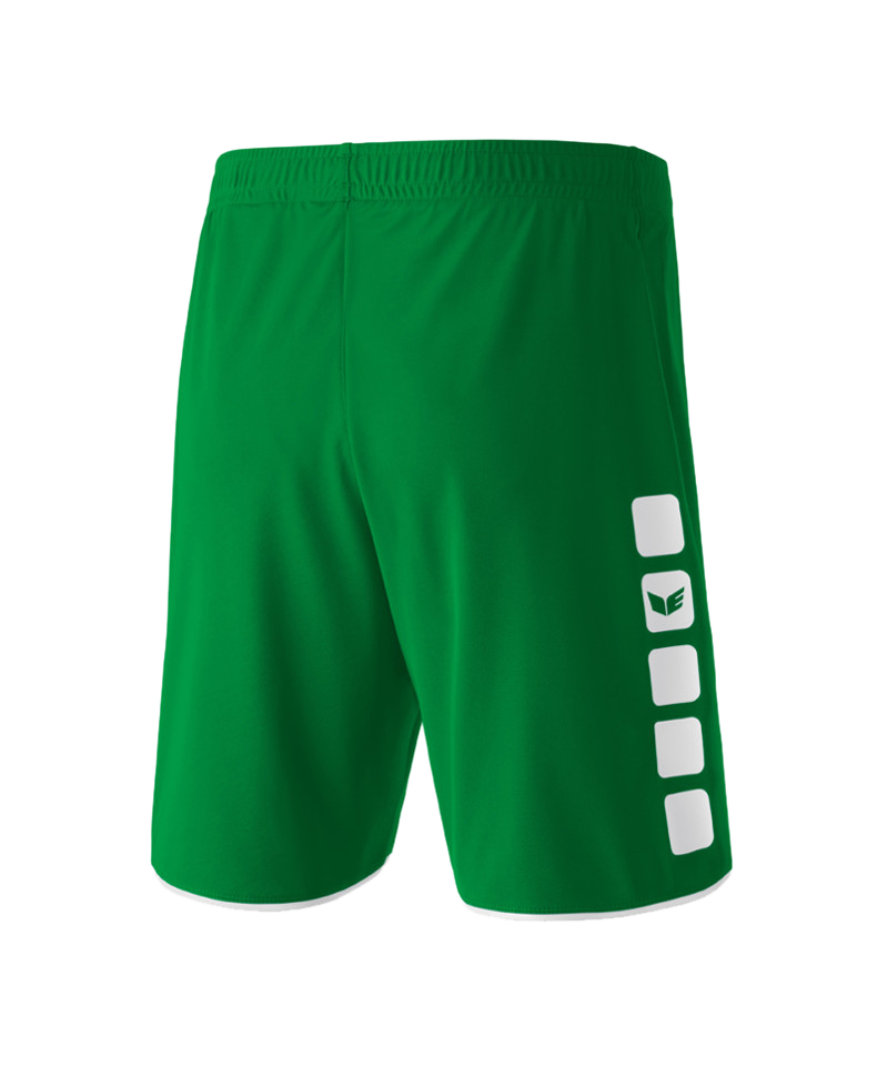 Erima 5-Cubes Short Kids Grün Weiss