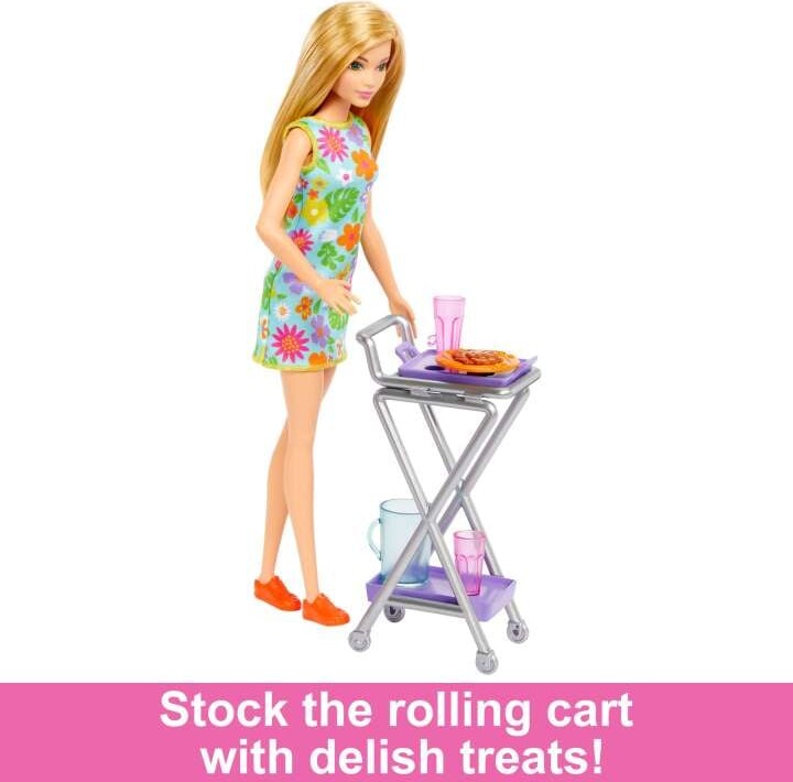 Barbie - Dream Pantry Legesæt Med Dukke Og Tilbehør