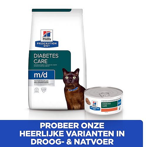 Hill's Prescription Diet MD Diabetes/Weight Management Kattenvoer