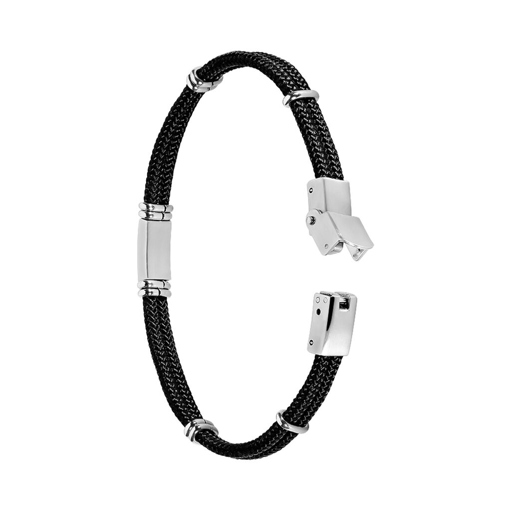 Bracelet Yannik Acier Blanc