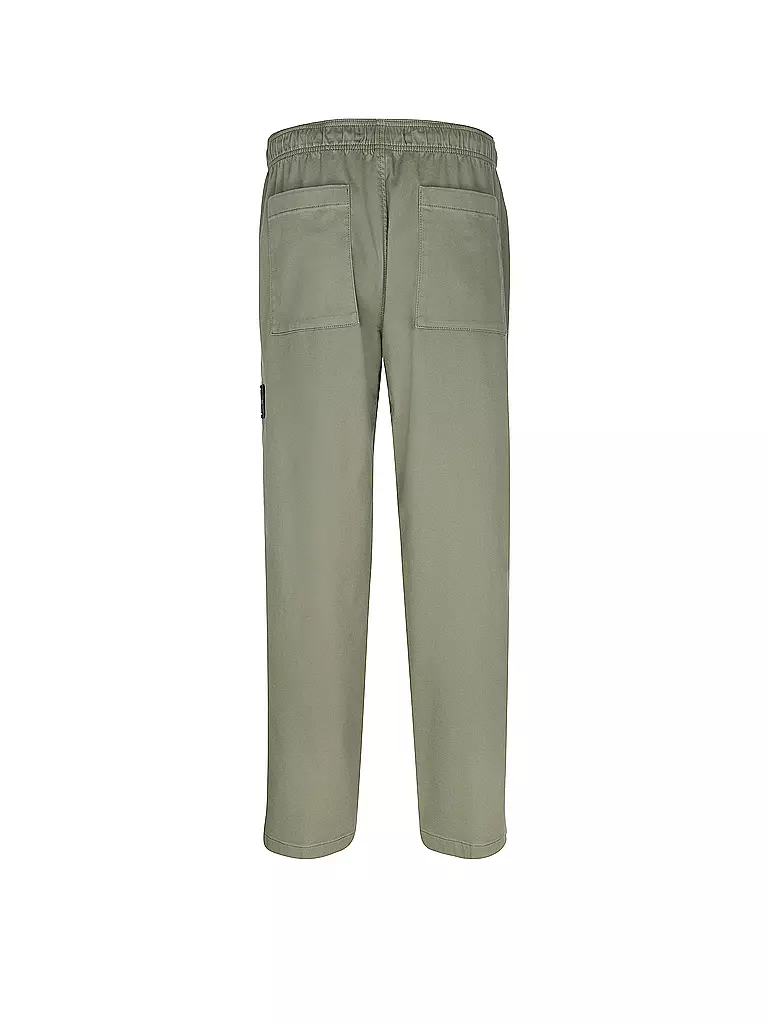 CALVIN KLEIN JEANS Hose Regular Fit olive