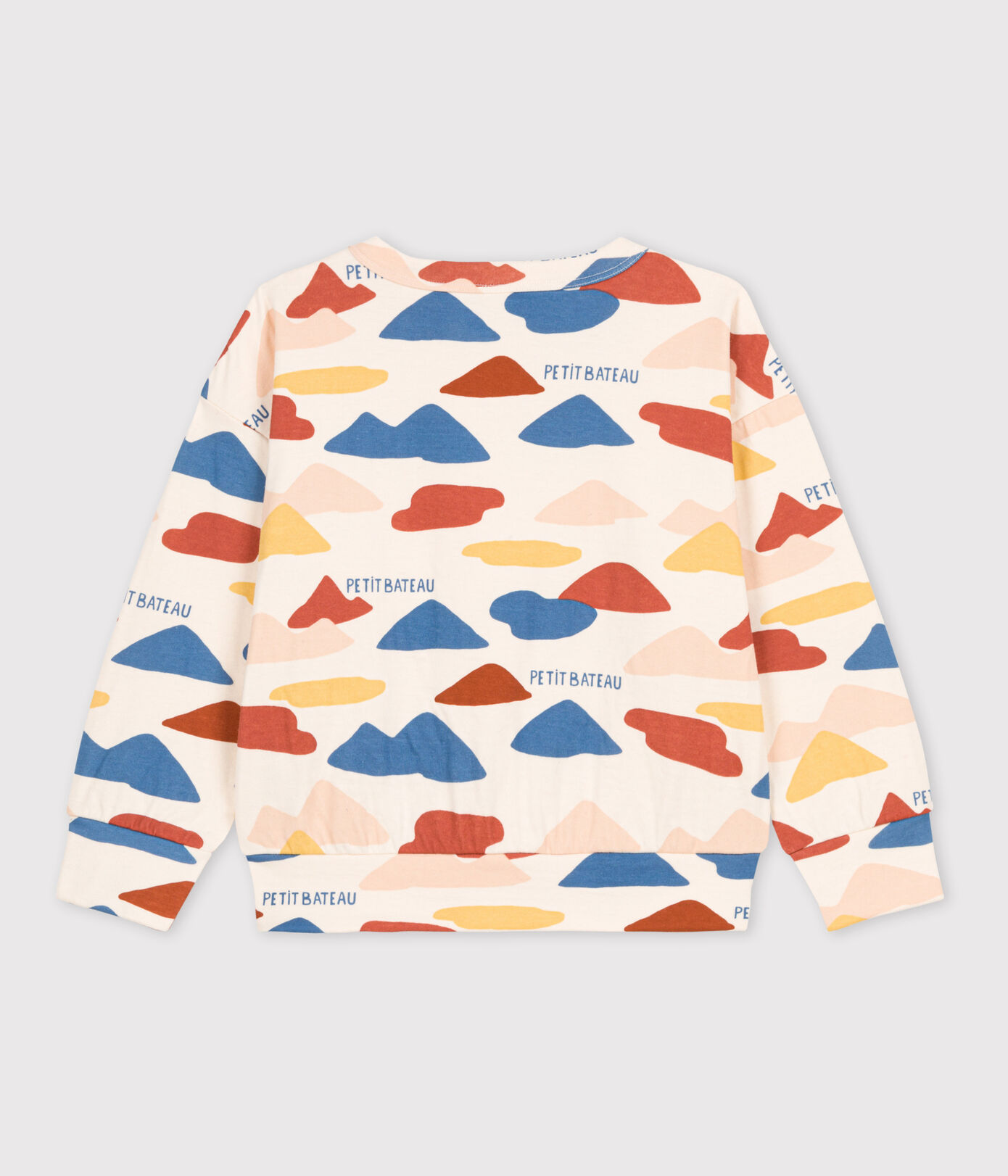 Sweatshirt imprimé en tubique enfant fille / garçon