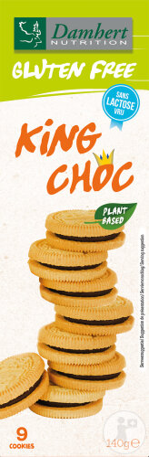 Damhert Gluten Free King Choc Biscuits 140g