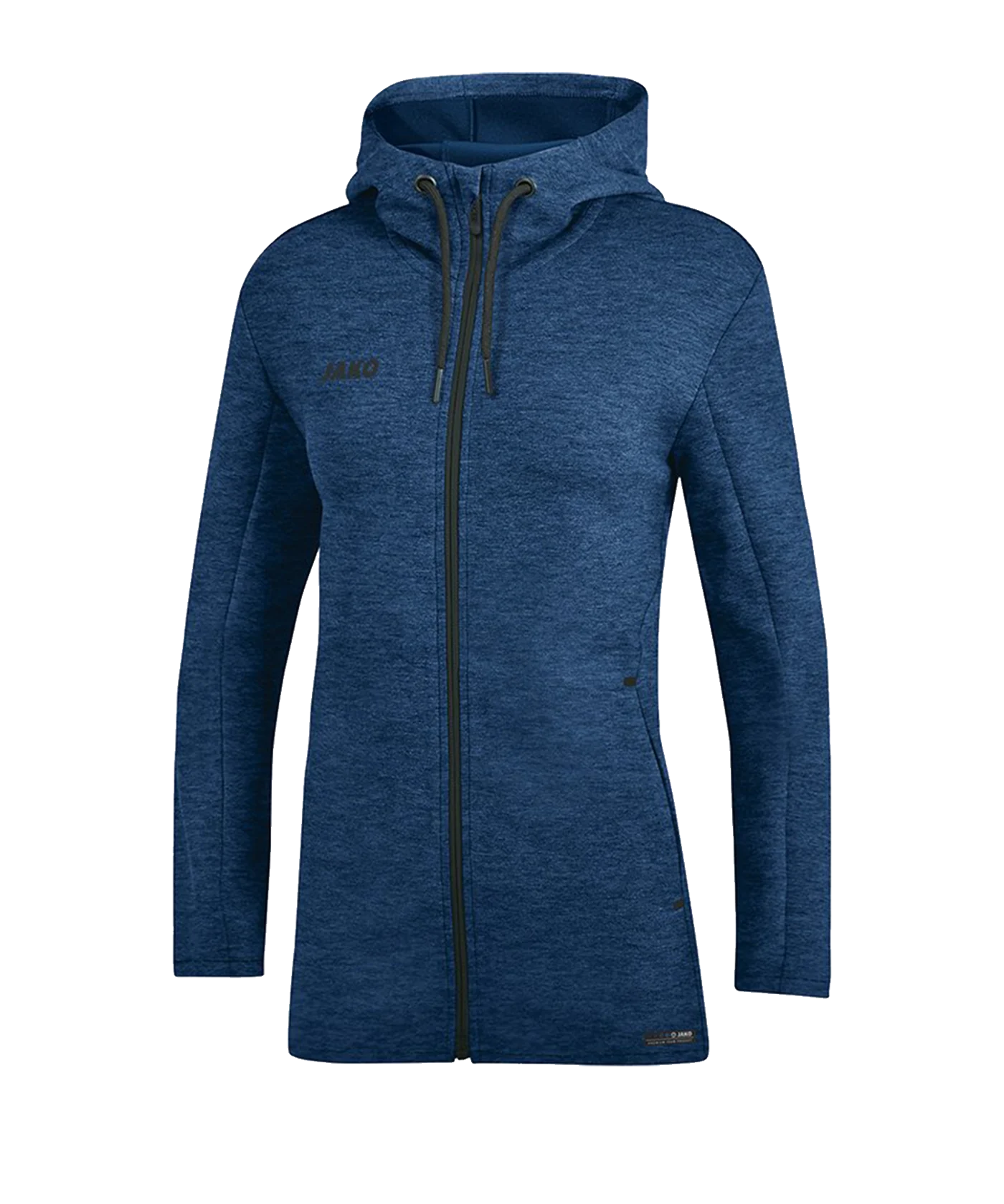 JAKO Premium Basic Kapuzenjacke Damen Blau F49