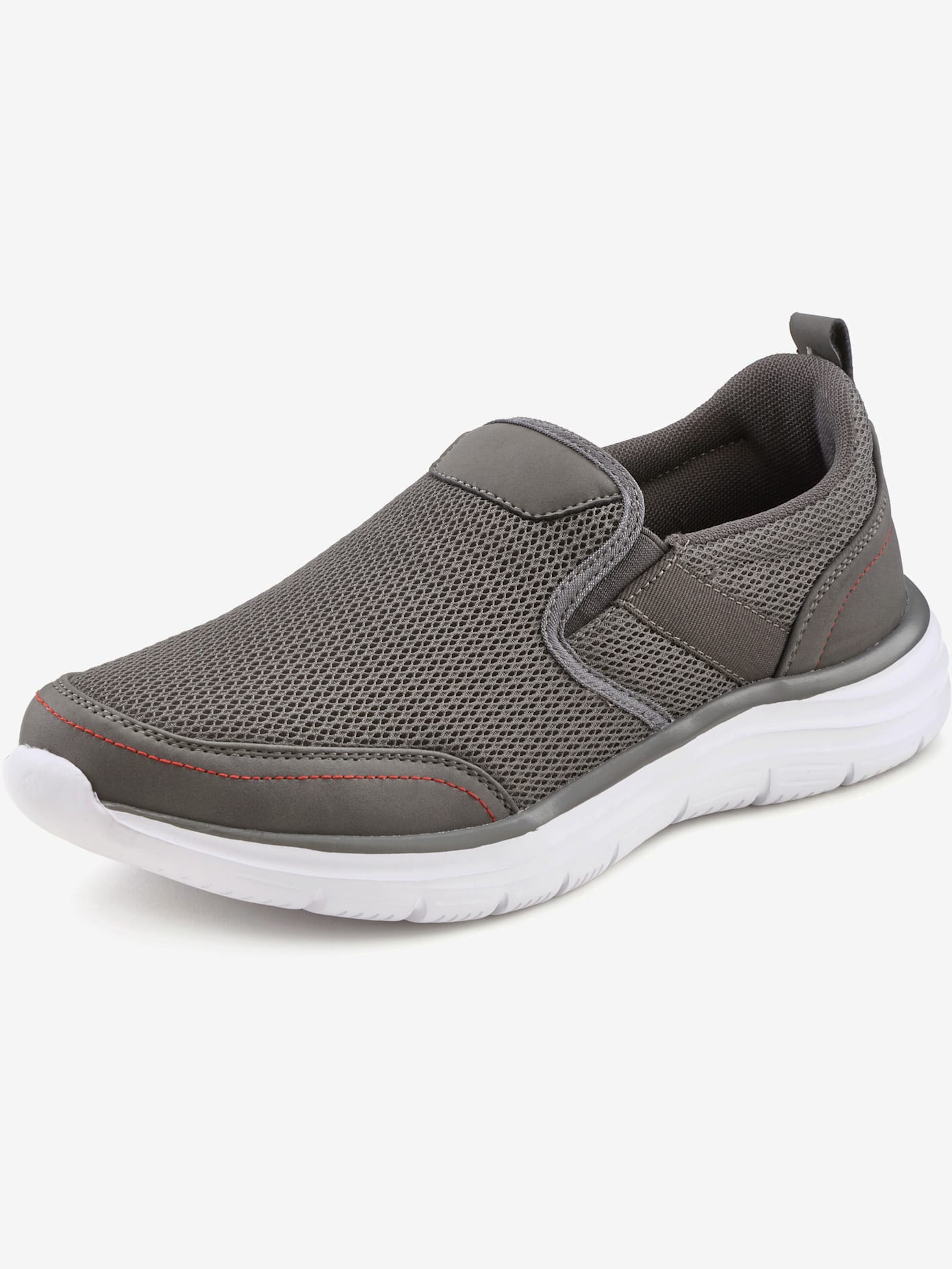 Baskets sneakers confortables à enfiler avec contrefort légèrement rembourré