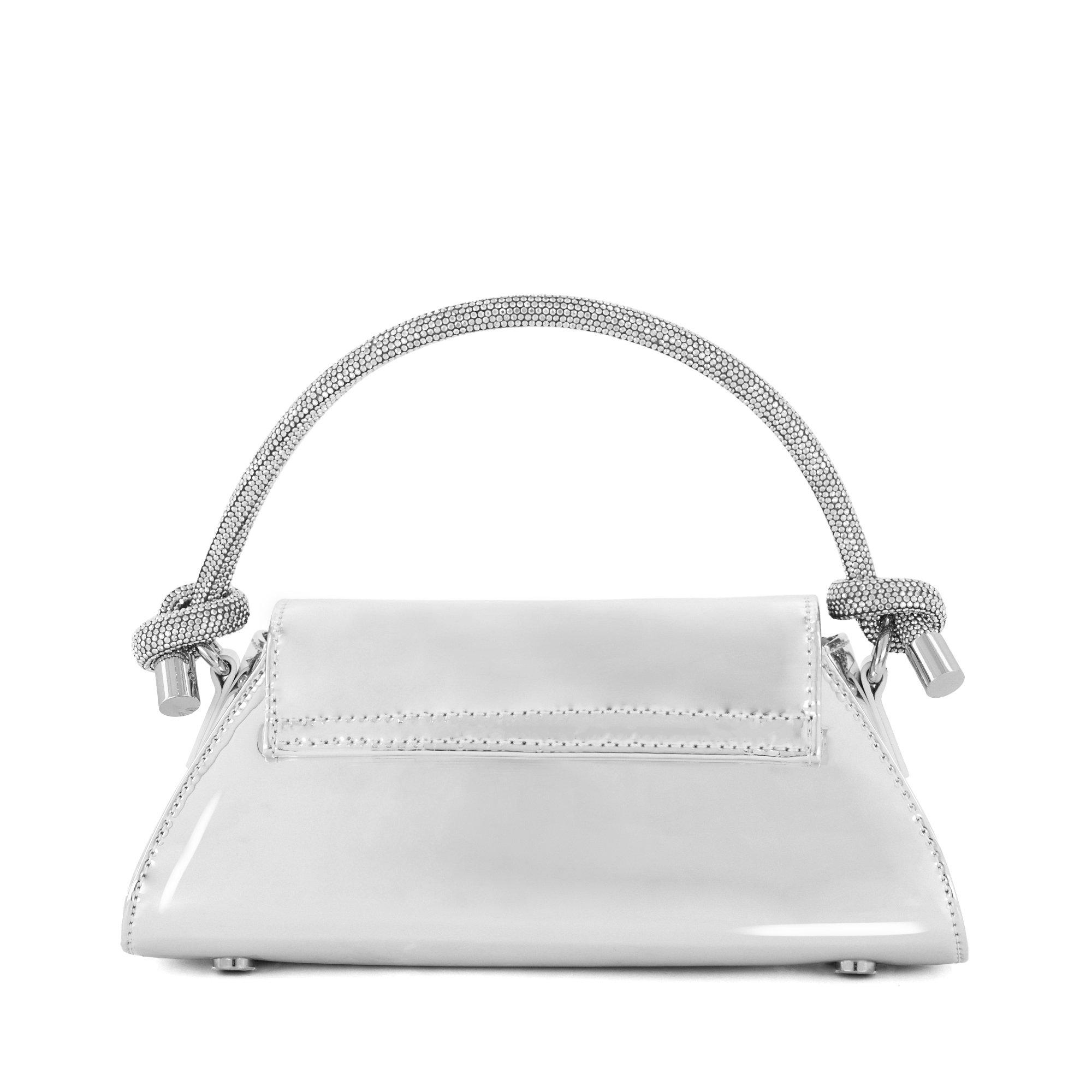 Dune London Brynley Diamante-Knot Grab Bag