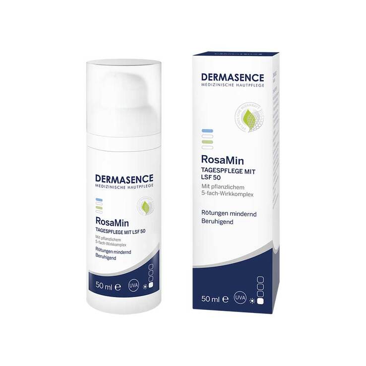 Dermasence Rosamin Tagespflege LSF 50 Emulsion, 50 ml