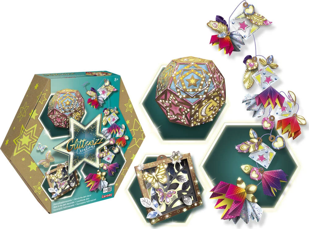 GLITTERIZZ DECO PHOSPHORESCENTE