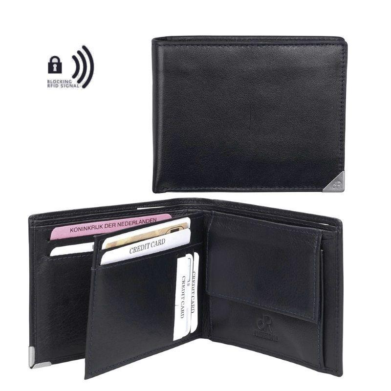 dR Amsterdam Toronto BillFold 15559 Zwart