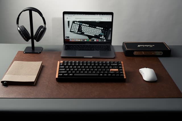 Keychron K2 HE SE Wood Black trådløst gamingtastatur