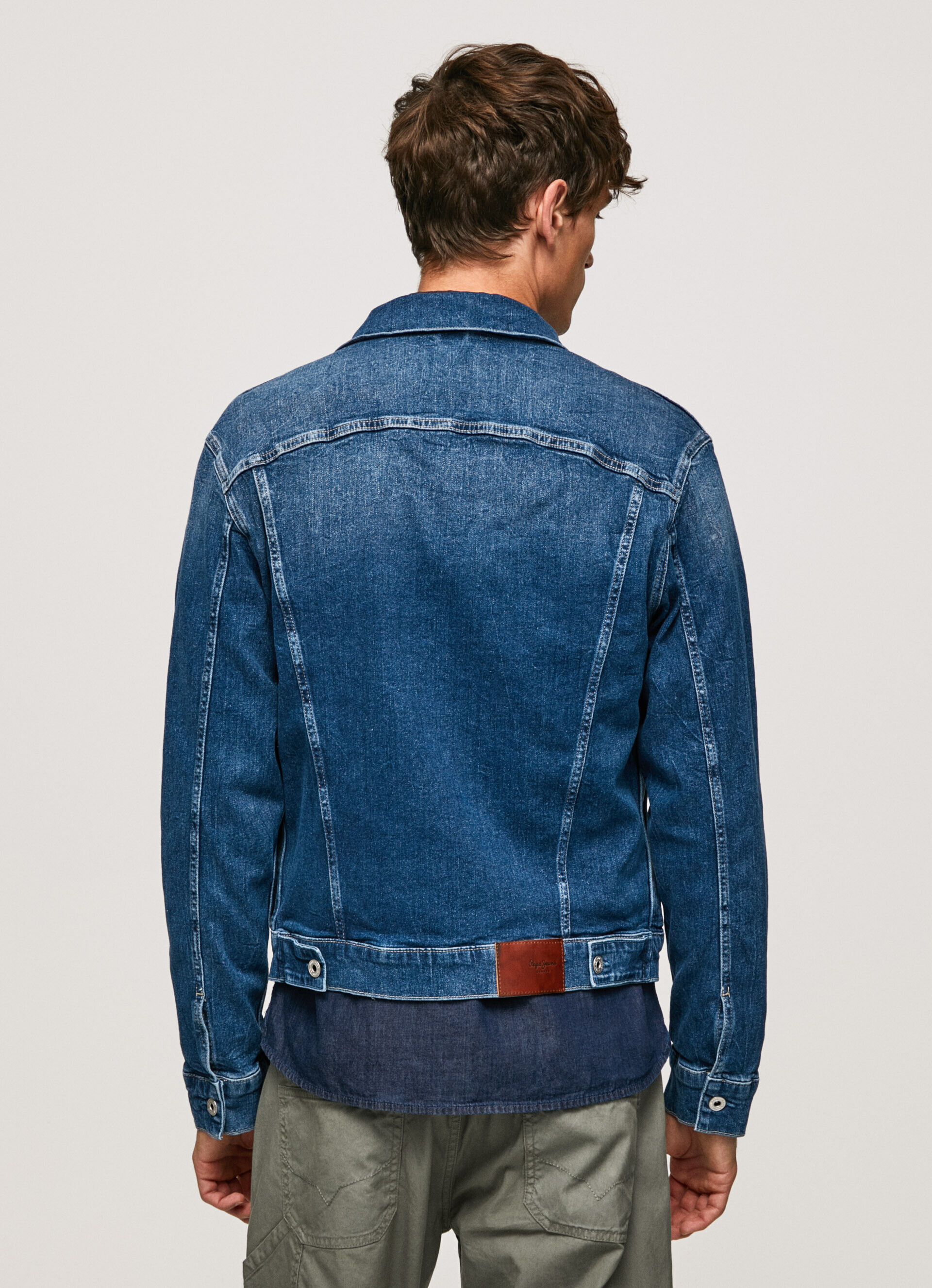 JAQUETA JEANS REGULAR PINNER - jeans