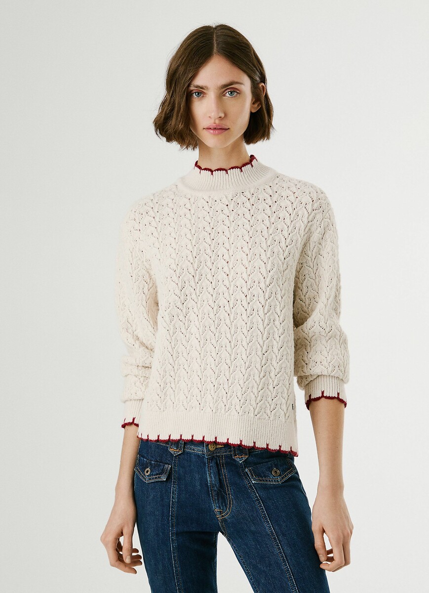 PEPE JEANS<br>Suéter com gola alta CHARIL