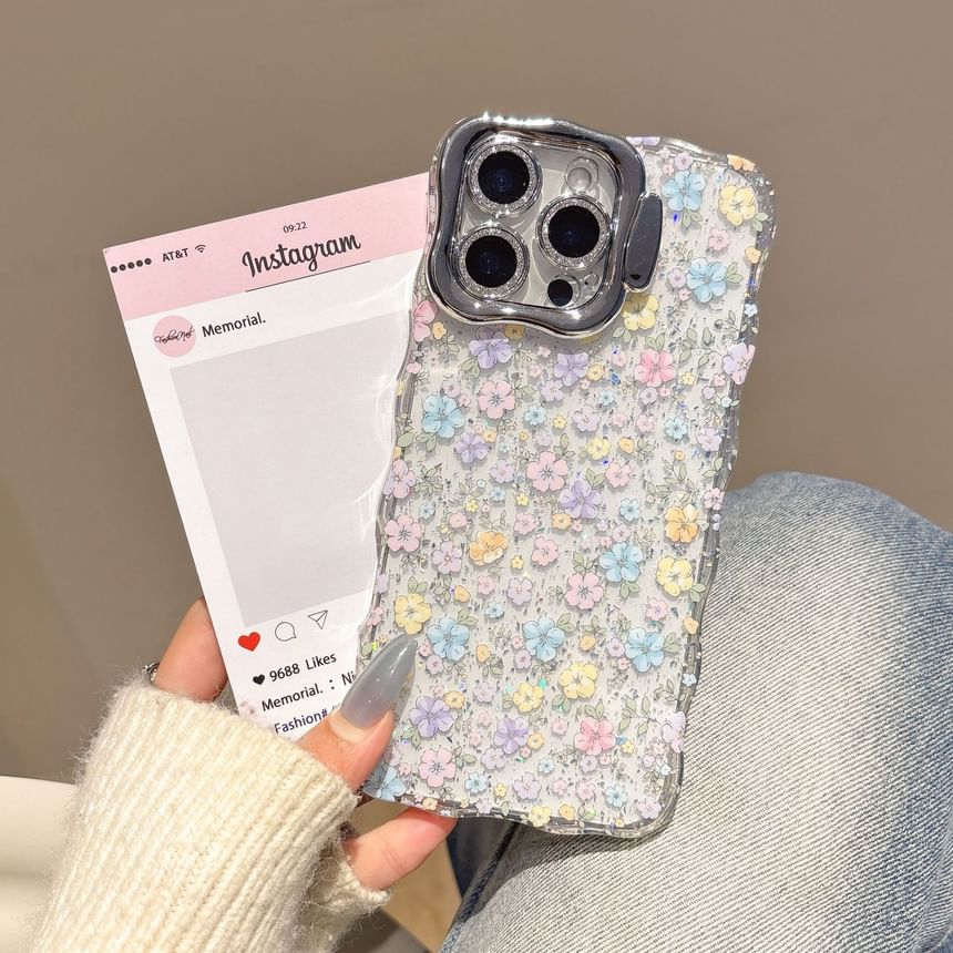 Tondephiry - Bloemen telefoonhoesje - iPhone 16 Pro Max / 16 Pro / 16 Plus / 16 / 15 Pro Max / 15 Pro / 15 Plus / 15 / 14 Pro Max / 14 Pro / 14 Plus / 14 / 13 Pro Max / 13 Pro / 13