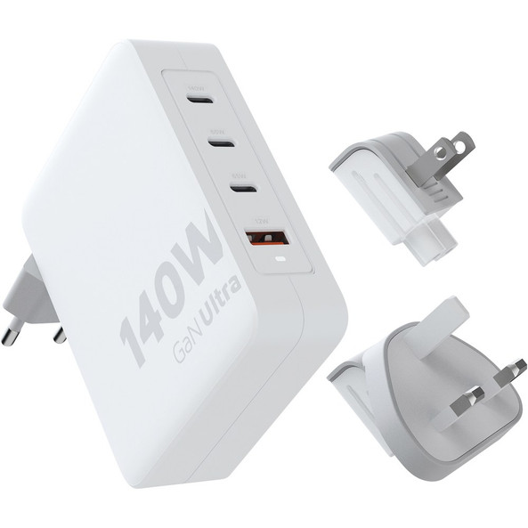 Xtorm 124397 - Chargeur de Voyage Puissant Xtorm 140W GaN avec Câble USB-C