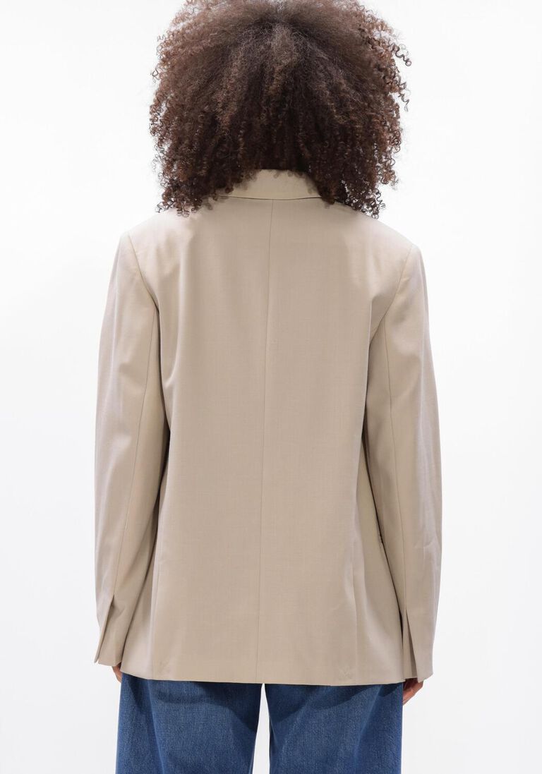 beige closed blazers contemperary blazer
