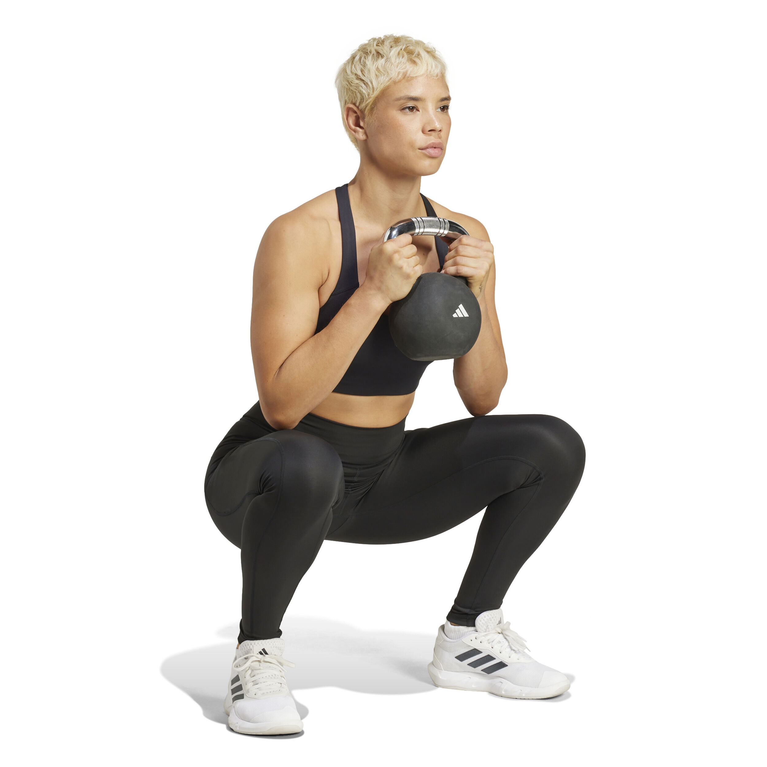 adidas Optime High Rise Collant Tight Femmes - Noir