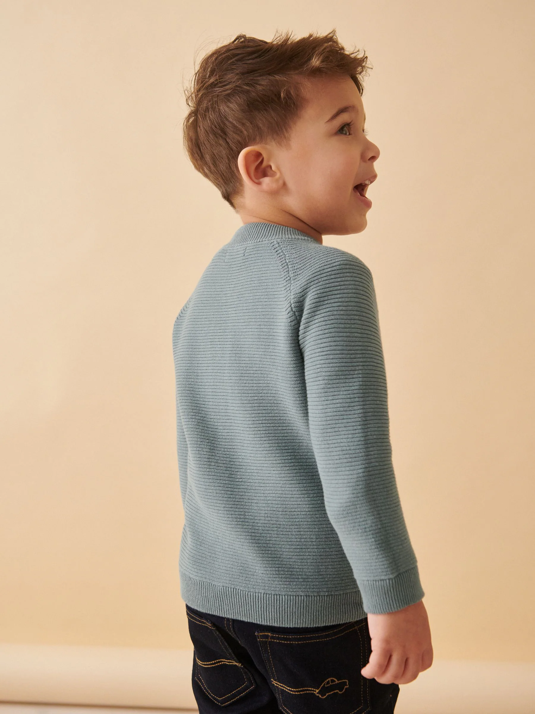 Blauw - Vest met ritssluiting (3 mnd-7 jr)