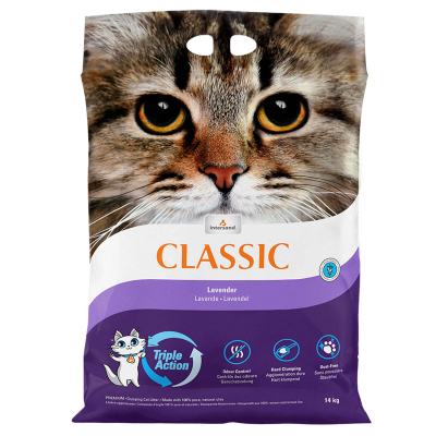 Intersand Classic Katzenstreu Lavendel 14kg