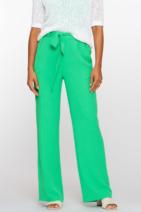 Geisha groene dames broek