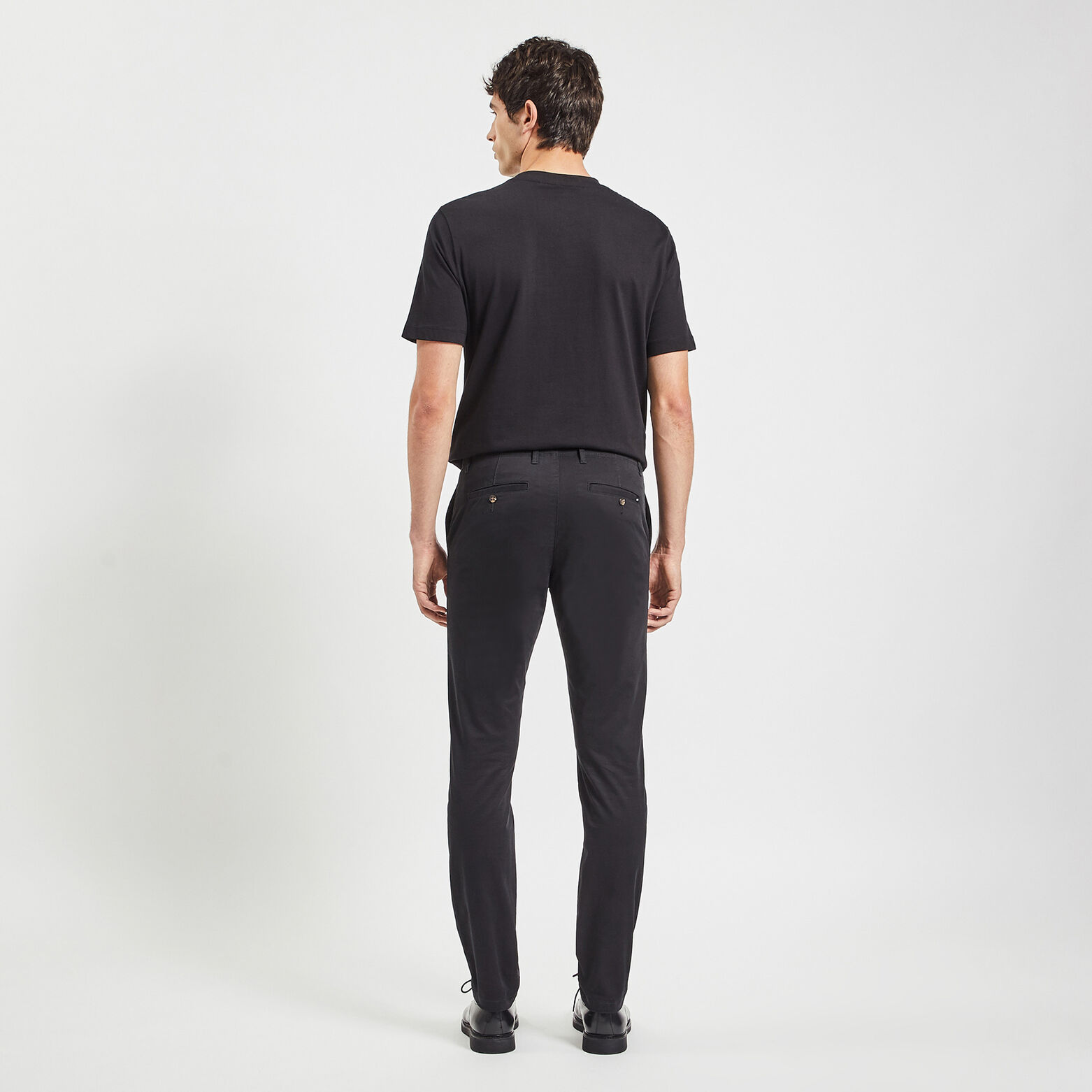 Pantalon chino slim 'le parfait by JULES' Noir