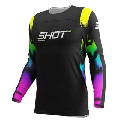 Maillot cross Shot CONTACT - NITRO 2025 - Noir