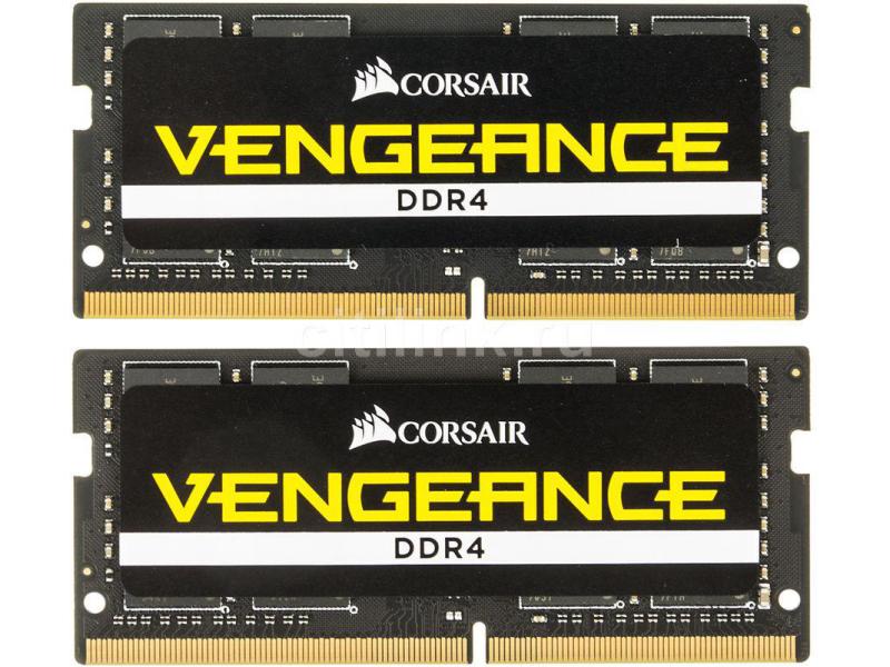 Corsair SO-DDR4-RAM Vengeance 2666 MHz 2x 8 GB 16 GB DDR4-RAM Kit, 2666 MHz, CL18