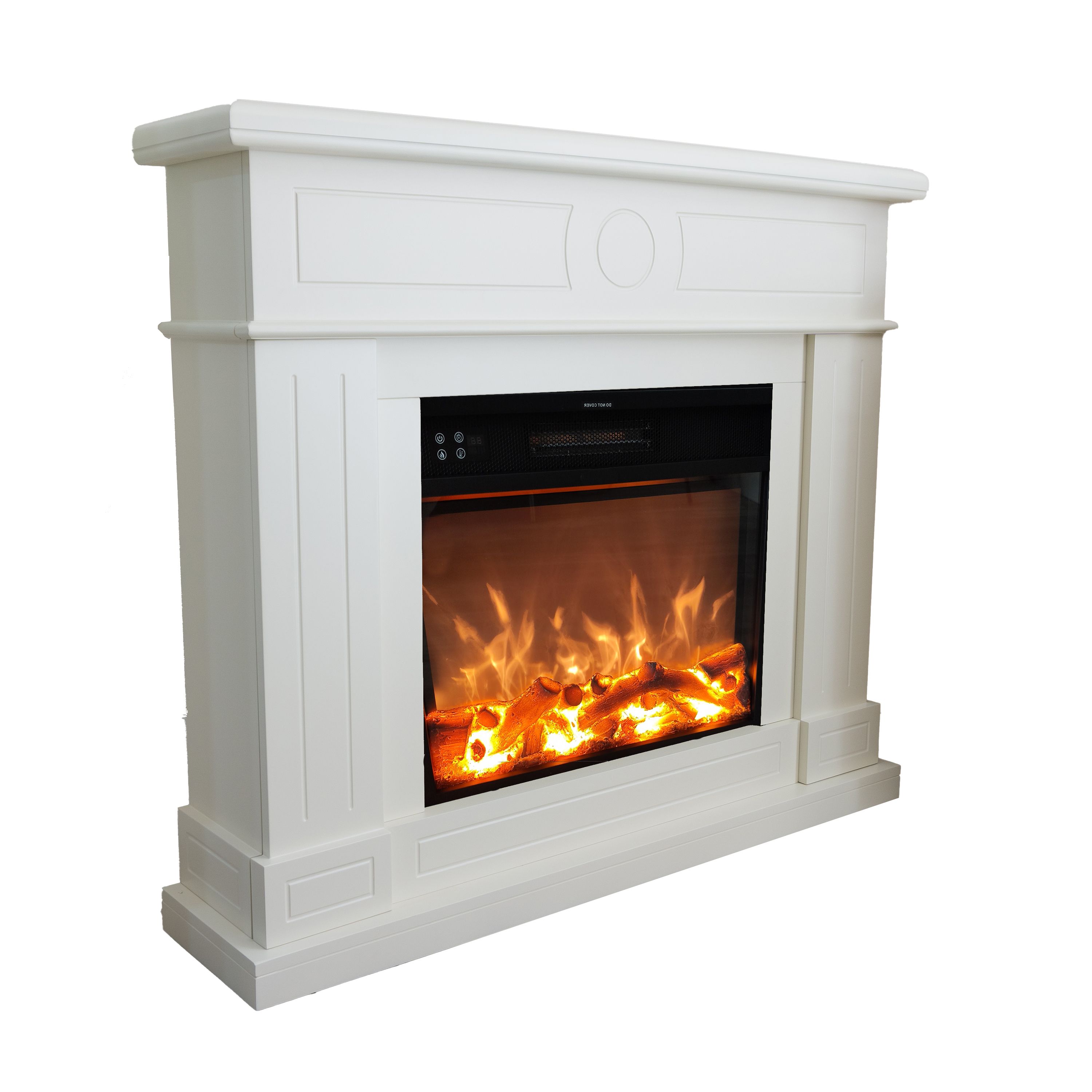 Cheminee murale 1500w caminetto fuego roberta blanco
