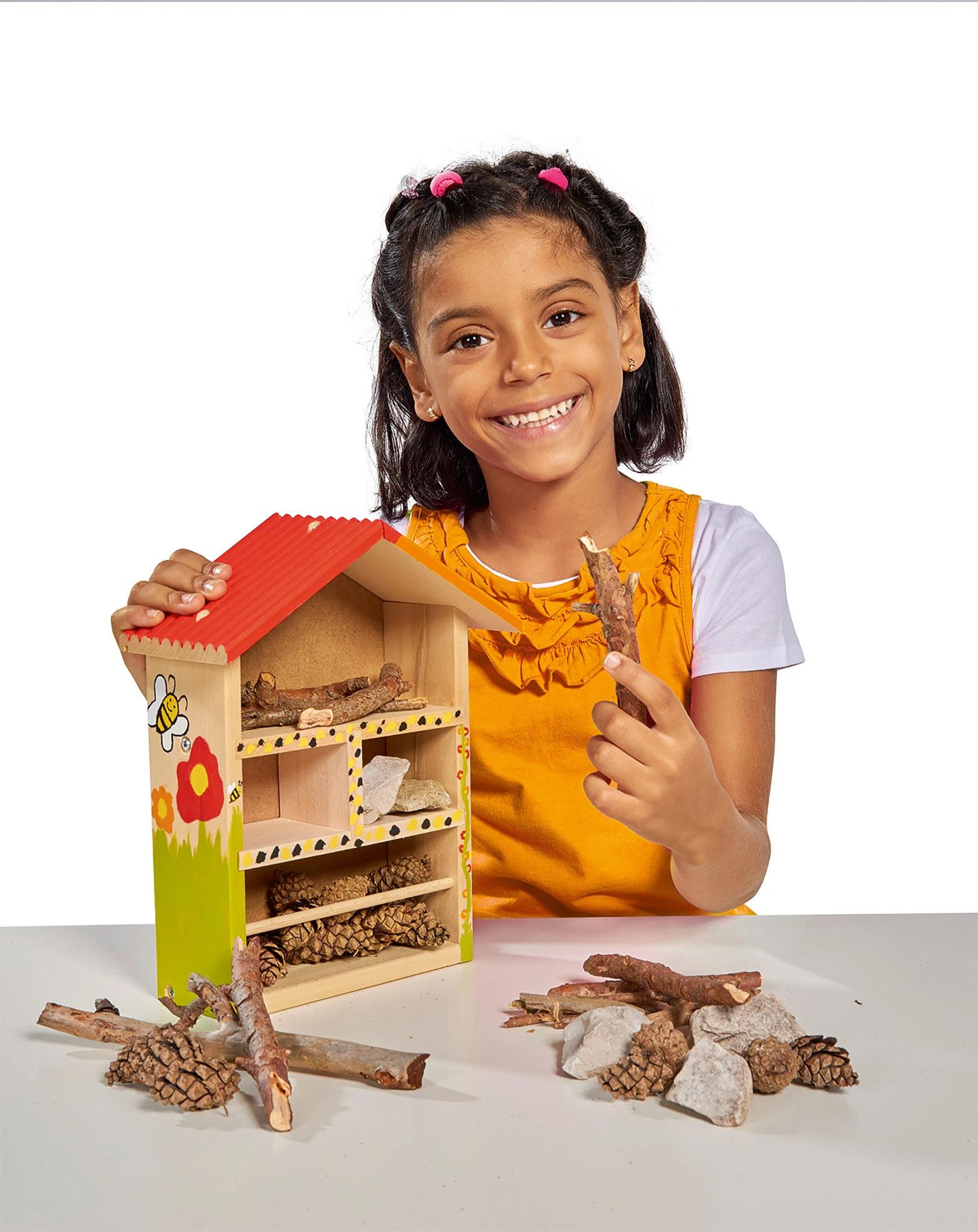 Bastel-Set BIENENHAUS aus Holz
