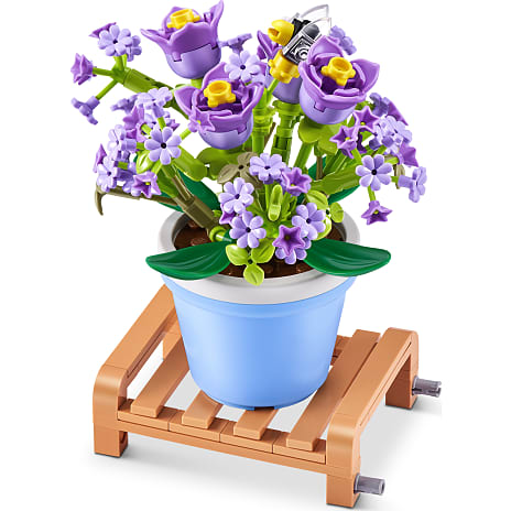 Max Bricks byggesæt blomster - flere varianter - assorteret