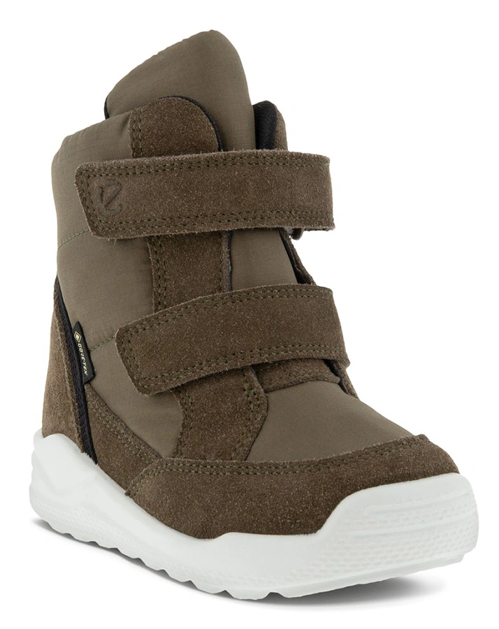 Leder-Stiefel URBAN MINI HIGH-CUT gefüttert in tarmac/tarmac