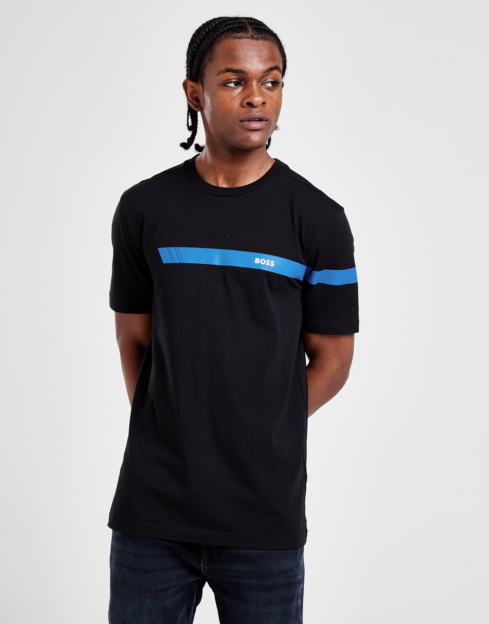 BOSS T-shirt Stripe Homme