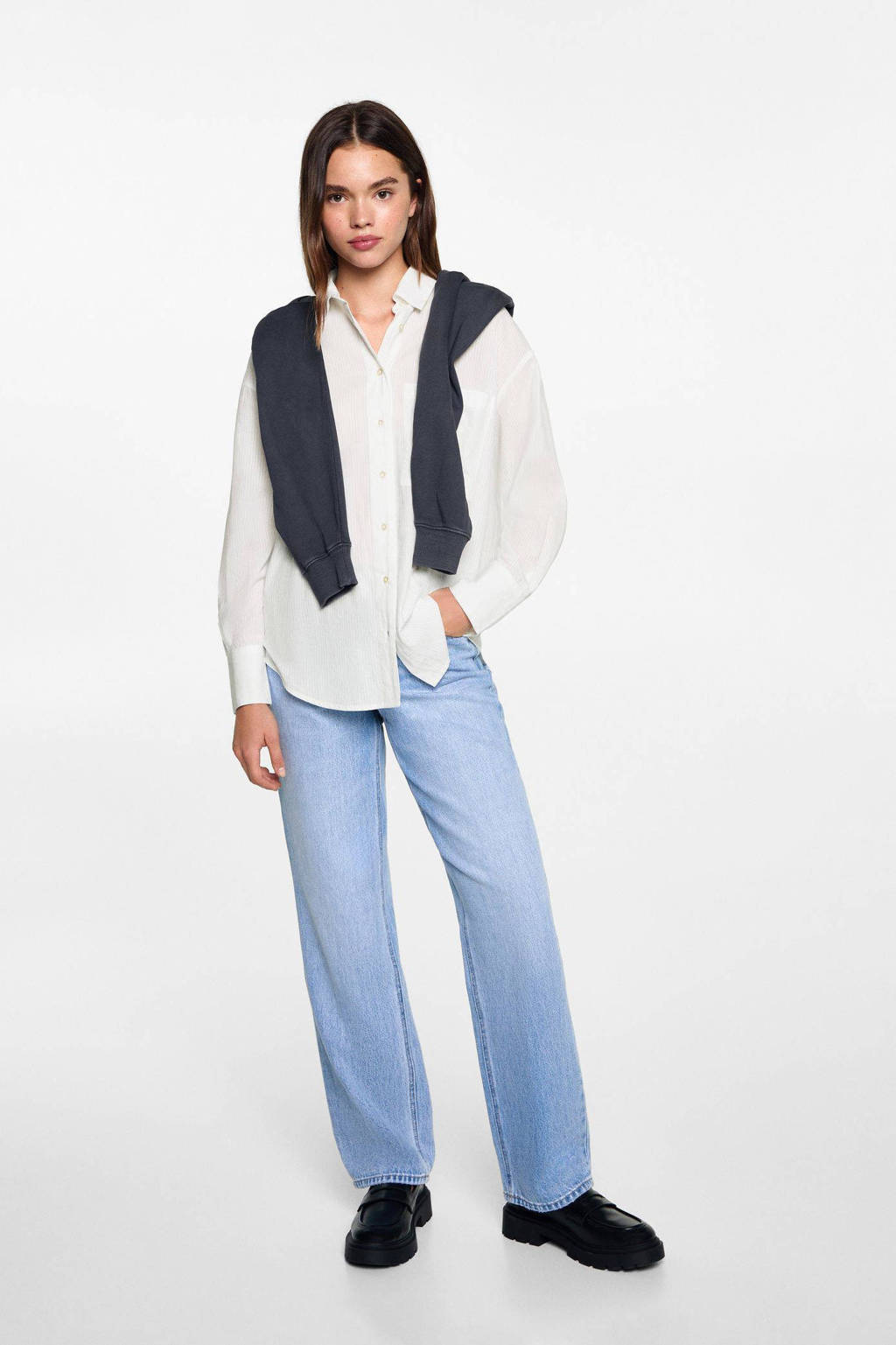 MANGO TEEN blouse wit