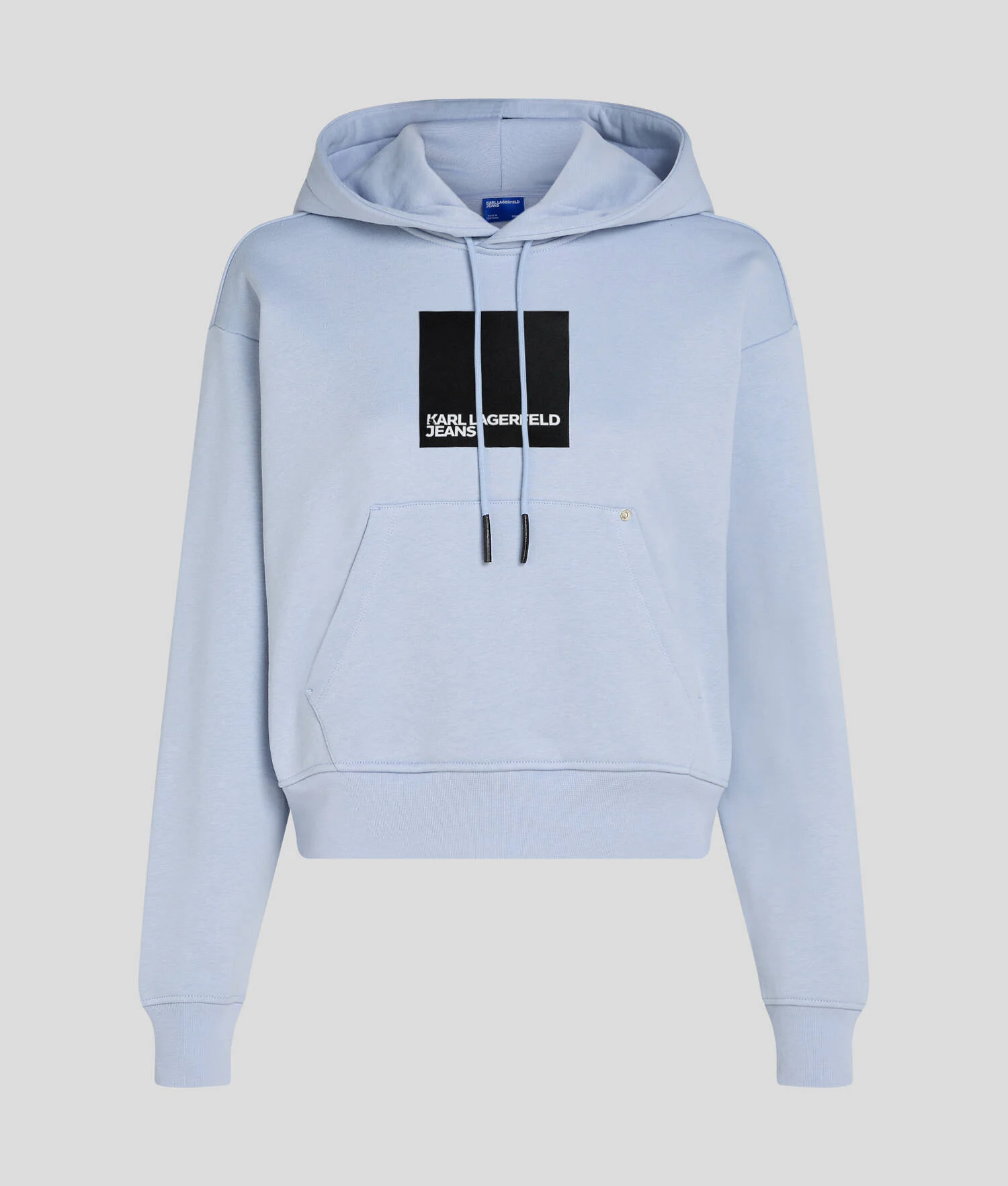 SWEAT À CAPUCHE AVEC LOGO KLJ ENCADRÉ