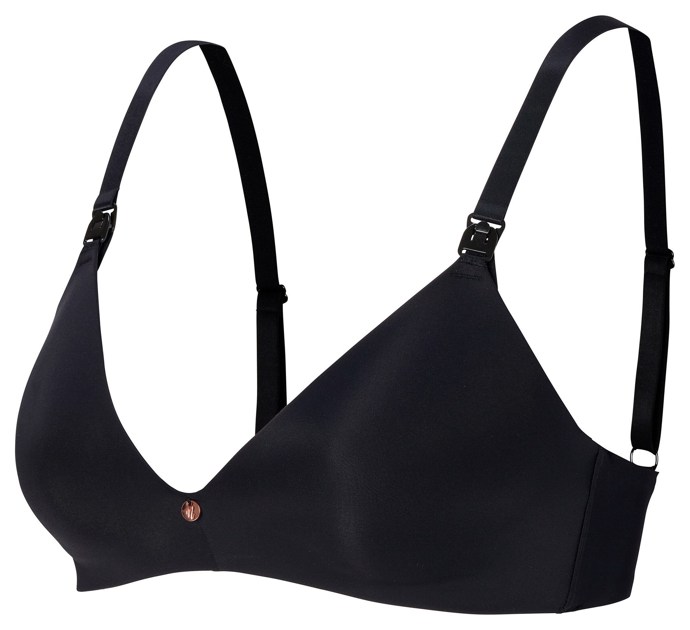 Noppies Nahtloser Still-BH Wireless Micro nursing bra Black