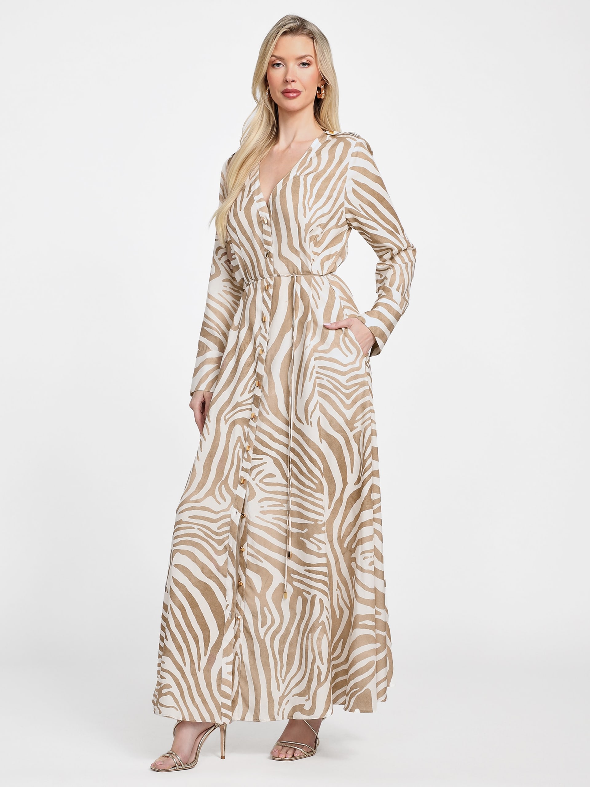 Vestido Maxi Estampado Eco Giselle