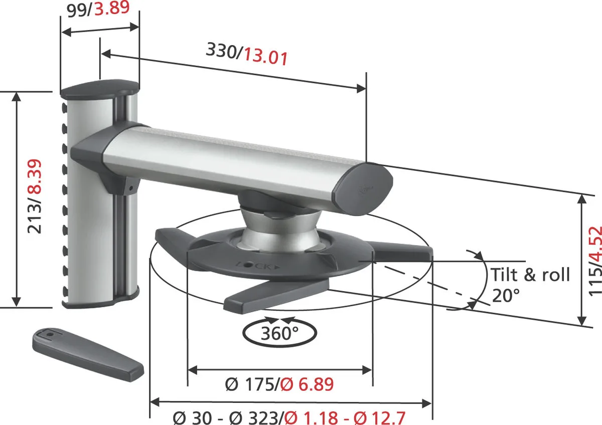 Vogel's EPW-6565 Supports pour vidéoprojecteurs