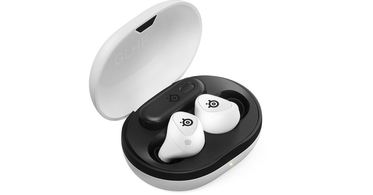 SteelSeriesArctis Gamebuds voor PlayStation earbuds  (Wit, PlayStation, pc en mobiel)