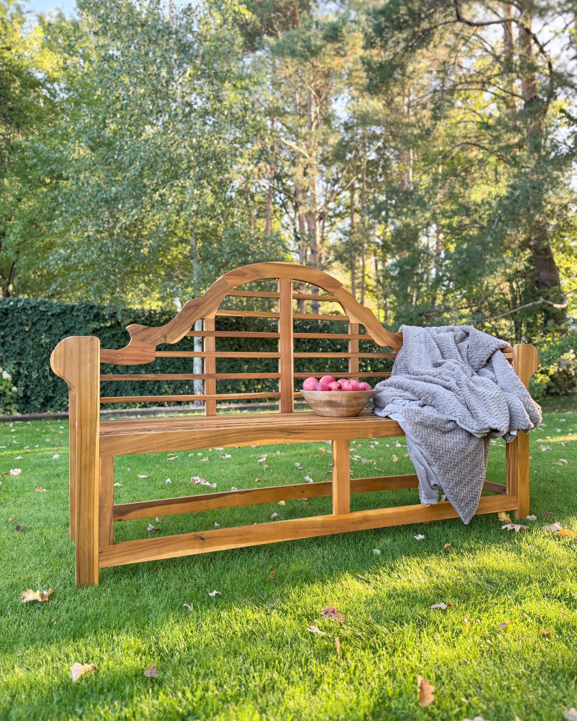 Tuinbank MARLBORO 196 cm Acaciahout Lichtbruin